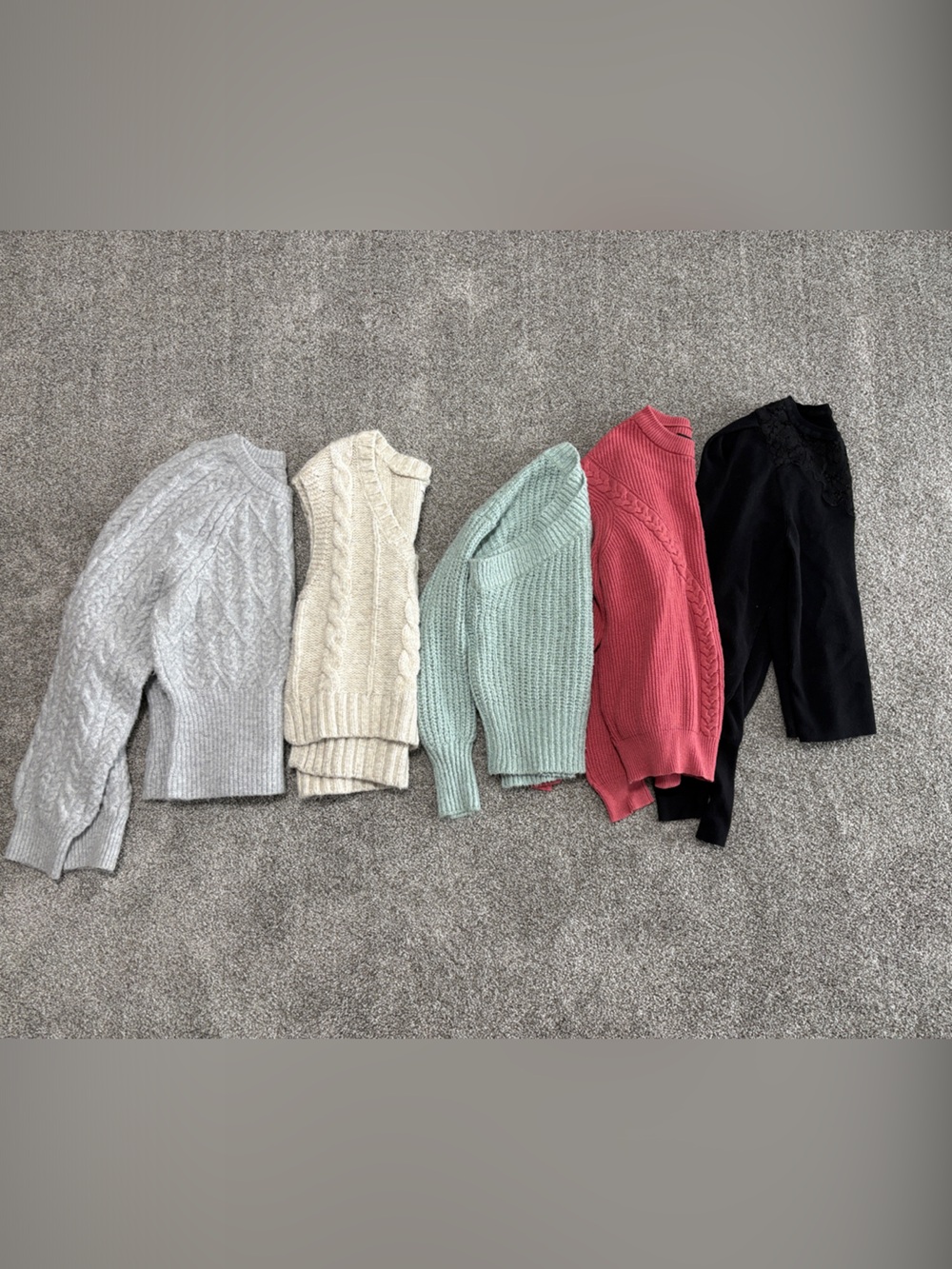 Women’s Assorted Cable Knit Sweaters